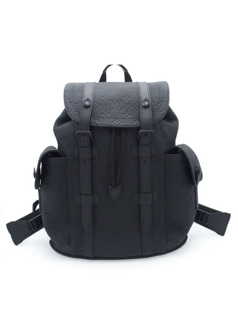 Louis Vuitton Christopher PM Black Monogram Taurillon Backpack
